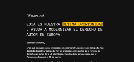 La Wikipedia se apaga y PornHub, Twitch y Reddit protestan contra la nueva directiva de copyright europea