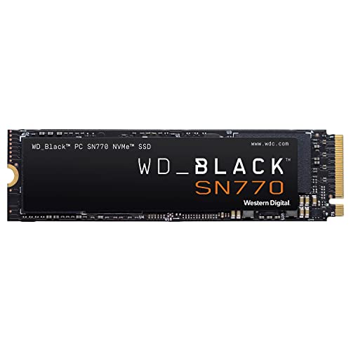 WD_BLACK 2TB SN770 M.2 2280 Game Drive PCIe Gen4 NVMe hasta 5150 MB/s