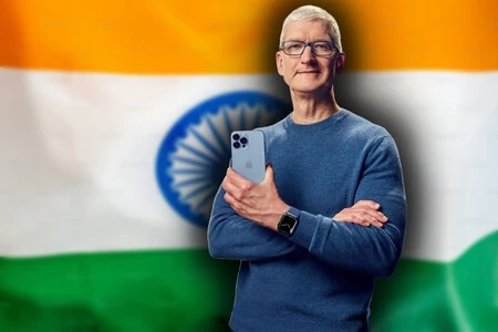 India Tim Cook