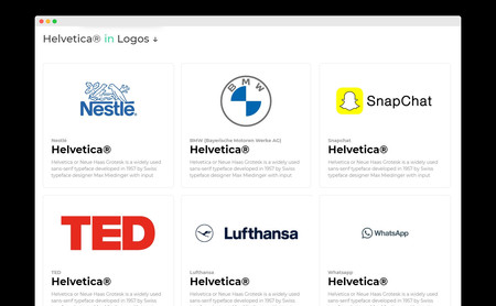 Elige un logo y descubre la fuente: esta web te ayuda a encontrar las tipografías de logos y marcas famosas