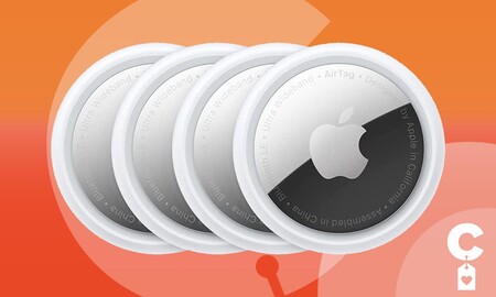 Ahórrate 10 euros y medio por unidad comprando el pack de 4 AirTag de Apple en MediaMarkt por 98 euros
