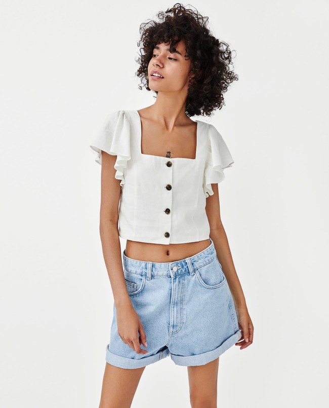 Cropped Top Zara Rebajas 06