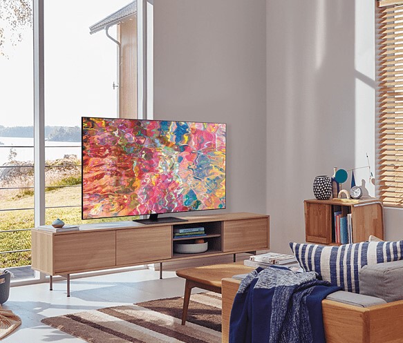 Ofertón de MediaMarkt para esta Smart TV 4K de Samsung: 55 pulgadas, panel QLED, 100 Hz y 60W de sonido por menos de 1.000 euros