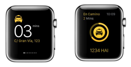 Hailo nos enseña cómo llamar a sus taxis con el Apple Watch