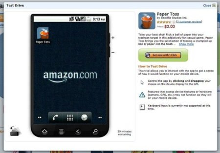 Emulador de la Appstore de Amazon