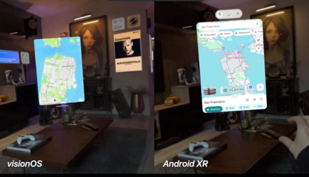 Android XR vs vision OS