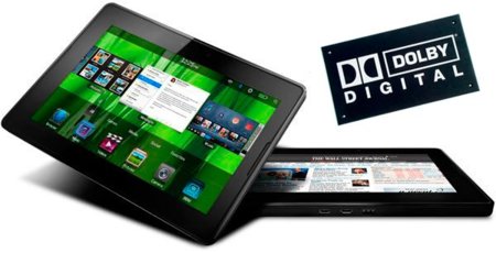 RIM arregla las cosas con Dolby