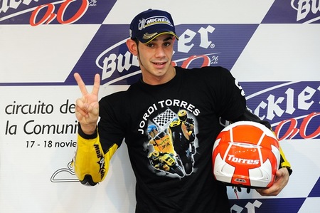 CEV Buckler 2012: Jordi Torres se proclama campeón de España de Moto2 en Valencia