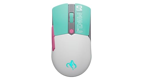 TUF Gaming Mini Mouse inalámbrico Hatsune Miku Edition es un ratón inalámbrico Ligero y ambidiestro de 65 Gramos 
