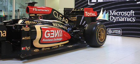 Donde no me esperaba tanto Windows, escudería Lotus-Renault de Fórmula 1