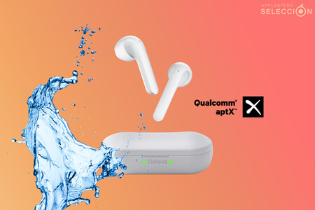 IPX4, 20 horas de batería y soporte aptX y AAC: los auriculares TicPods 2 Pro alcanzan su precio mínimo en Amazon de 69,99 euros