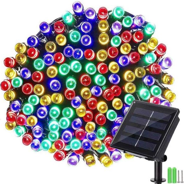 NEXVIN Guirnalda Luces Exterior Solar 20M 200 LED