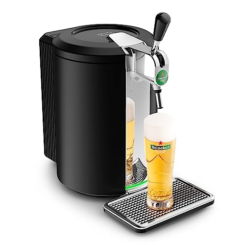 Krups Beertender Máquina cerveza presión, Barriles de 5 L, 