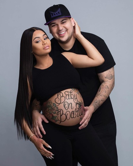 Llegó la niña de Rob Kardashian y Blac Chyna. Llegó el espectáculo