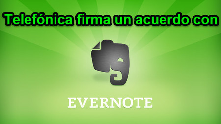 Telefónica se alia con Evernote y la ofrecerá cuentas premium a sus clientes durante un año