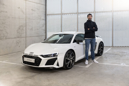 Los jugadores del Real Madrid de baloncesto ya tienen sus nuevos Audi: el R8 de 620 CV de Sergio Llull, la joya