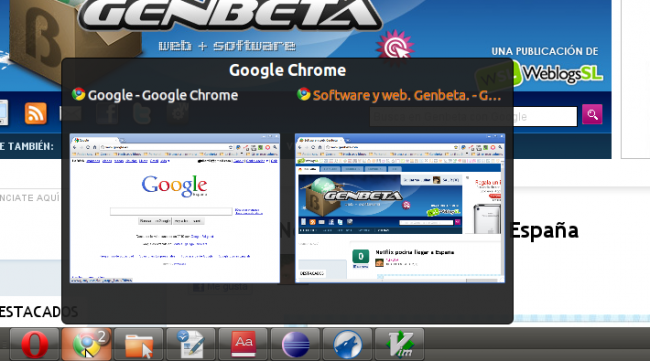 DockbarX, la barra de tareas de Windows 7 en GNOME