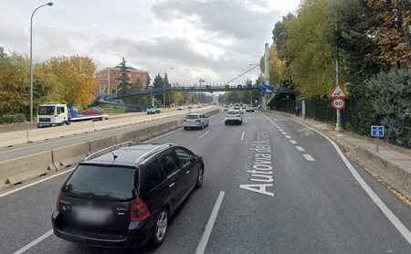 Radar móvil farola 005 Avenida Puerta de Hierro