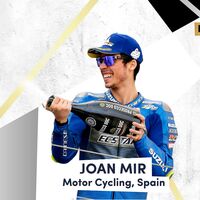 Joan Mir como respuesta al eterno bloqueo de MotoGP con los premios Laureus