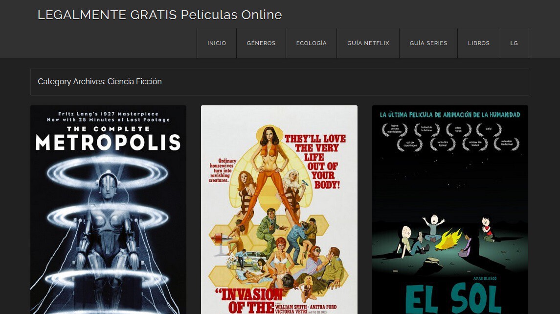 Nueve webs y apps para ver películas gratis y de forma legal en ...