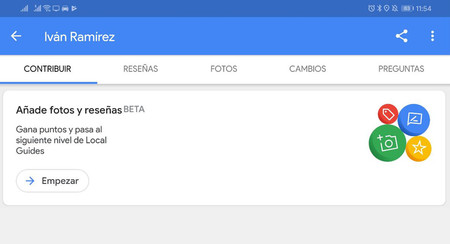Google Maps hace más fácil colaborar enviando fotos y reseñas con el nuevo menú para Local Guides
