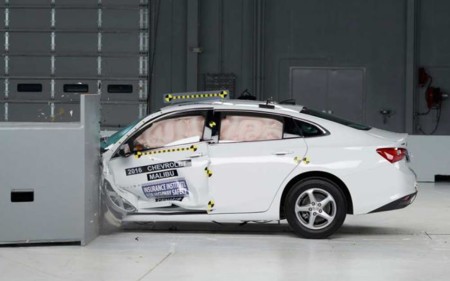 Un auto que se preocupa por sus ocupantes. El Chevrolet Malibu obtuvo la calificación “Top Safety Pick+” del IIHS