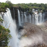 Las cataratas de Kalandula, maravilla natural escondida en Angola