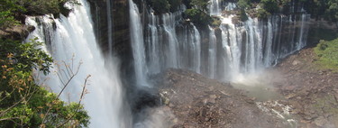 Las cataratas de Kalandula, maravilla natural escondida en Angola