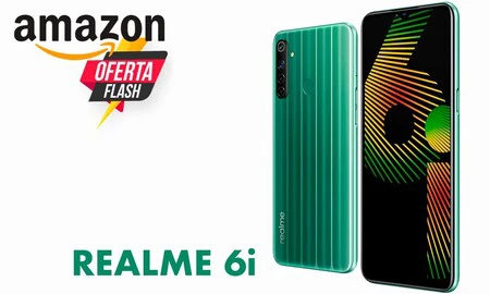 Oferta flash en Amazon para el Realme 6i: hasta las 22:00 lo tienes rozando su precio mínimo, por 119 euros