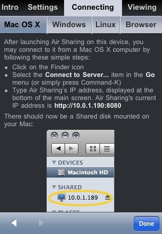 Air Sharing, utiliza tu iPhone o Touch como disco inalámbrico