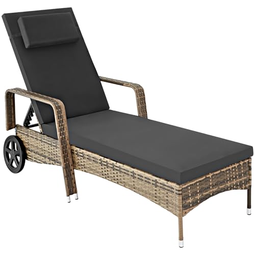tectake®, Tumbona Chaise Longue