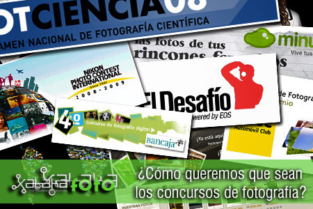 Concursos de fotografía, ¿cómo nos gustaría que fueran?