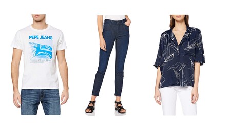 Chollos en tallas sueltas de camisetas, pantalones o blusas de marcas como Superdry, Pepe Jeans o Lee a la venta en Amazon