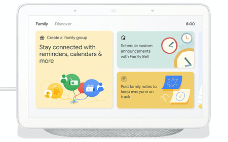 Google Nest Hub renueva sus alarmas, se integra con Zoom y añade la sección 'Familia'
