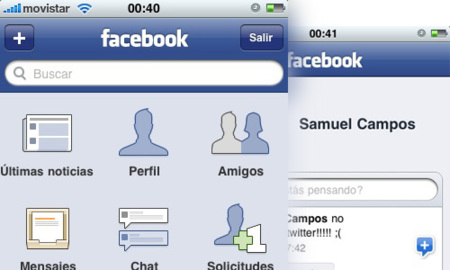 Facebook 3.0 para el iPhone e iPod touch ya disponible