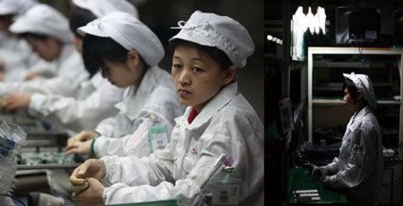 La vida en una fábrica de Foxconn