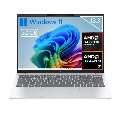 HP OmniBook 7 Aero - Ordenador portátil Ultraligero de 13.3" 2K