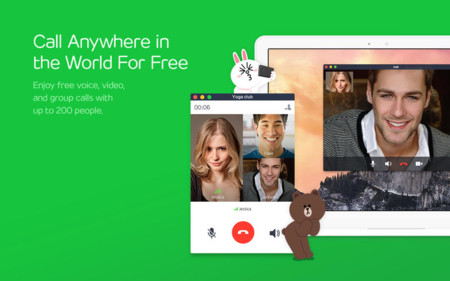 Las llamadas gratis a cualquier número a cambio de publicidad llegan a Line