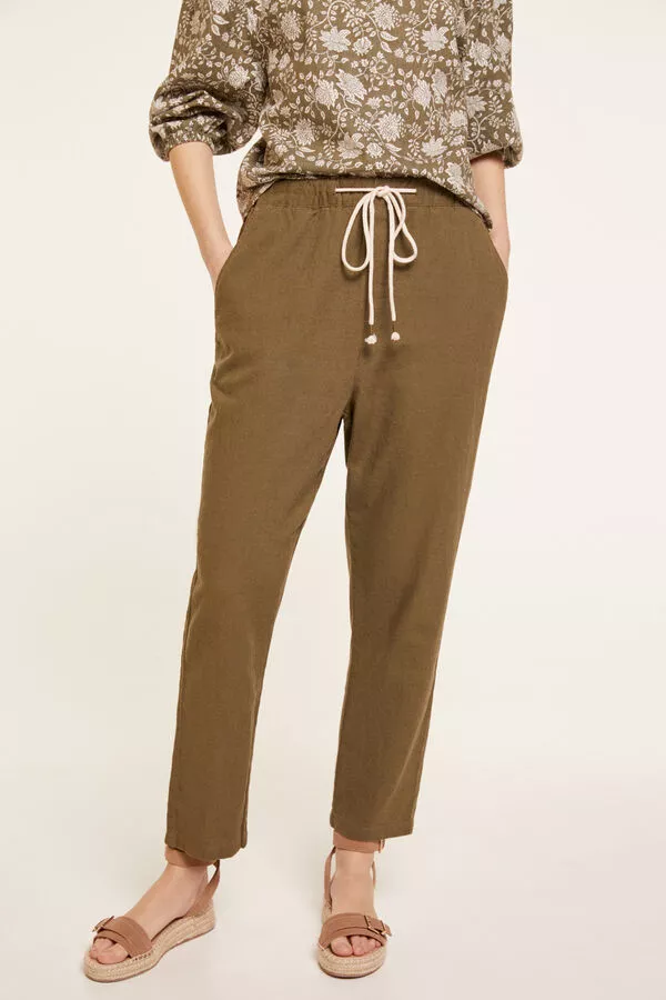 Pantalón Jogger Lino