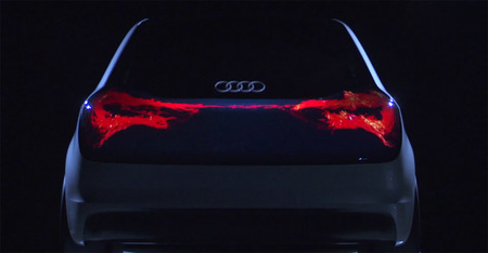 Audi Swarm, el OLED va a la zaga de los coches