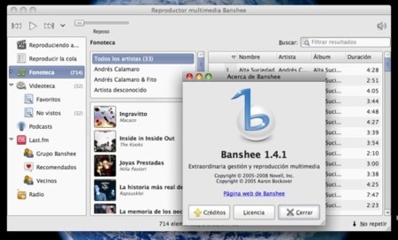 Banshee en Mac