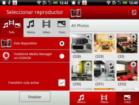 Vodafone Media Manager Mobile, comparte sin cables el contenido multimedia de tu Android