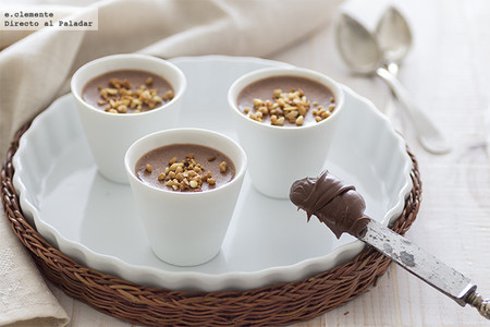 Pannacota de Nutella. Receta