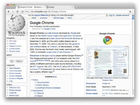 Google ya trabaja para mejorar el soporte de gestos multitáctiles de Chrome en Lion