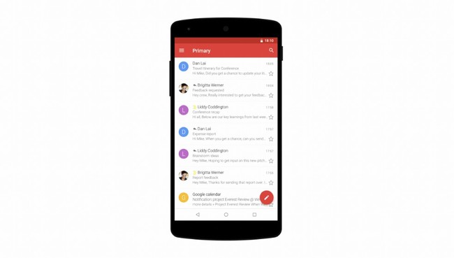 Gmail Bandeja Entrada