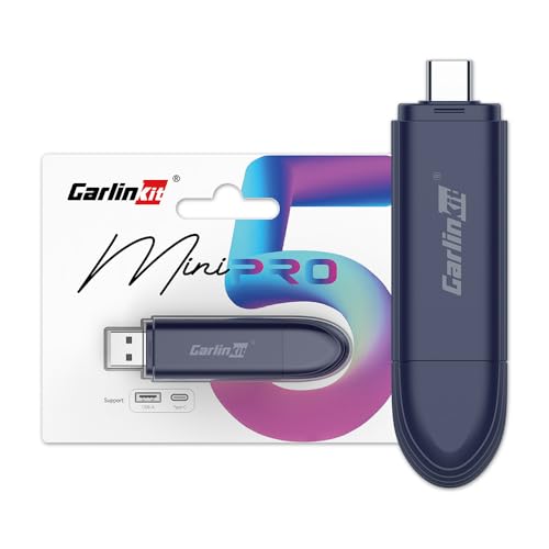 Carlinkit Mini SE Pro Adaptador inalámbrico para CarPlay Inalámbrico y Android Auto inalámbrico