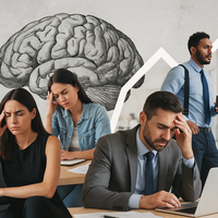 El estrés laboral en España, once puntos por encima de la media europea: el trabajo causa ansiedad o depresión a 4 de cada 10 empleados 