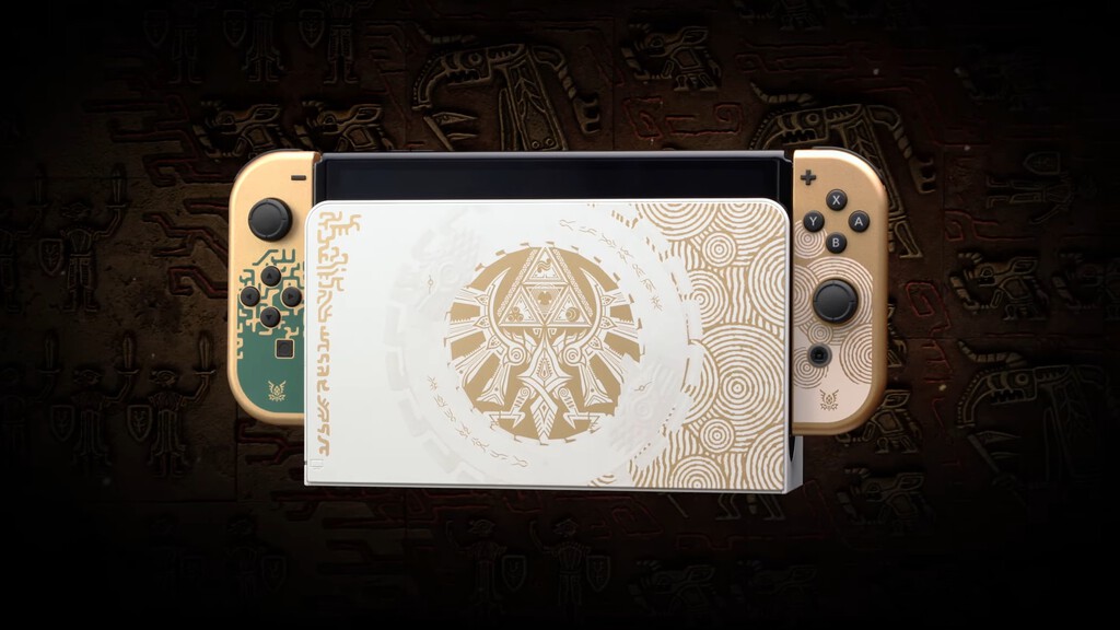 Nintendo Switch OLED estrenará un impresionante modelo nuevo basado en The Legend of Zelda: Tears of the Kingdom Nintendo Switch OLED estrenará un impresionante modelo nuevo basado en The Legend of Zelda: Tears of the Kingdom