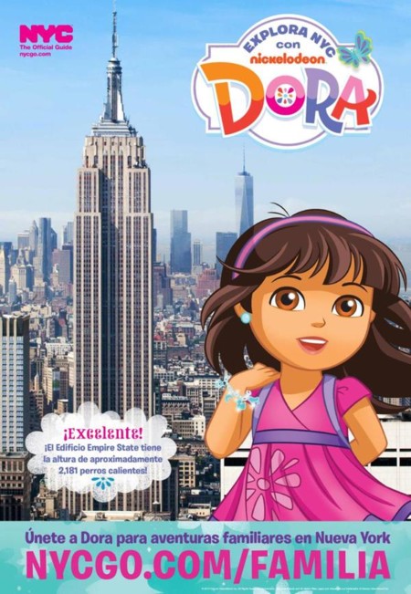 Dora la Exploradora es la nueva embajadora del turismo familiar en Nueva York