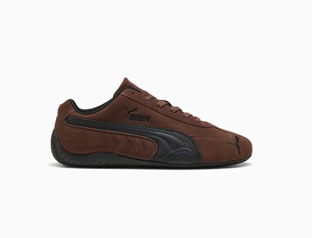 Nuevas Puma Piel Marron Elegantes Refinadas Zapatos De Vestir Serias